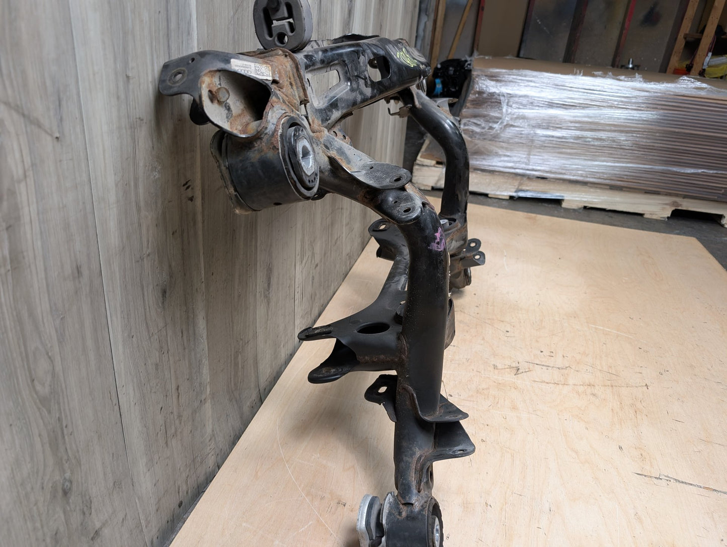 2018 Audi S5 B9- Rear Axle Support Crossmember Subframe PN: 8W0505235AD