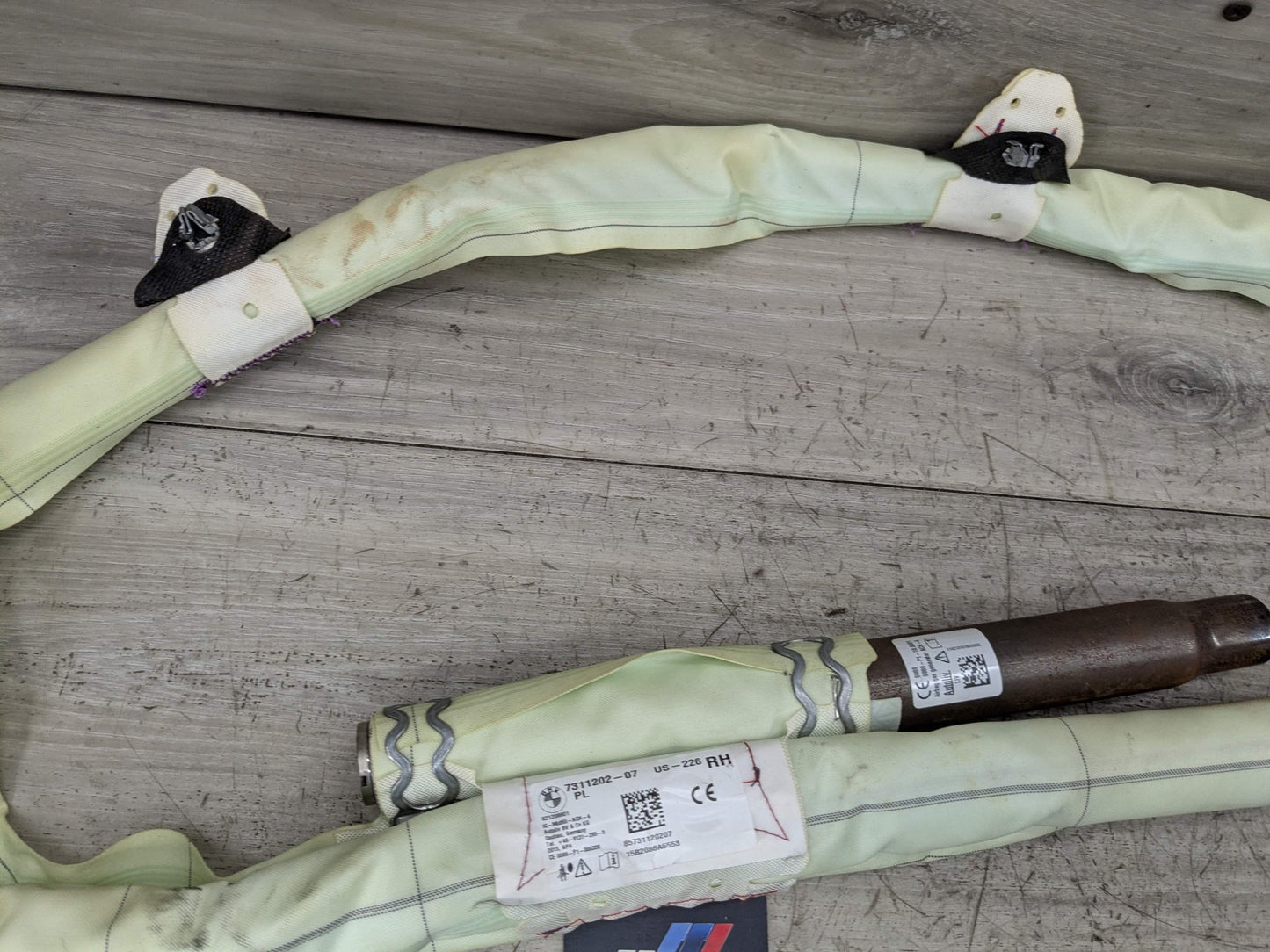OEM BMW F30 F36 F80 M3 335 435 Right Passenger Roof Head Curtain Air Bag Airbag