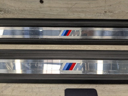 19-24 OEM BMW G23 M SPORT Front Left Right Door Sill Plate Molding Trim PAIR