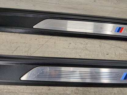 14-20 OEM BMW F22 F23 M240 Door Sill Entrance Molding Scuff Plate Trim SET