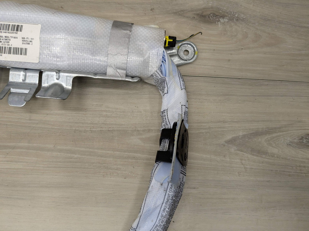 11-17 OEM BMW F25 X3 28 35 Left Driver Top Roof Head Air Bag Airbag Curtain