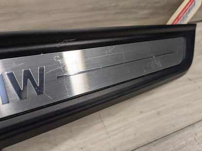 SCRATCHES* 19-21 OEM BMW G20 330 Front Door Sill Plate Molding Trim Left Right