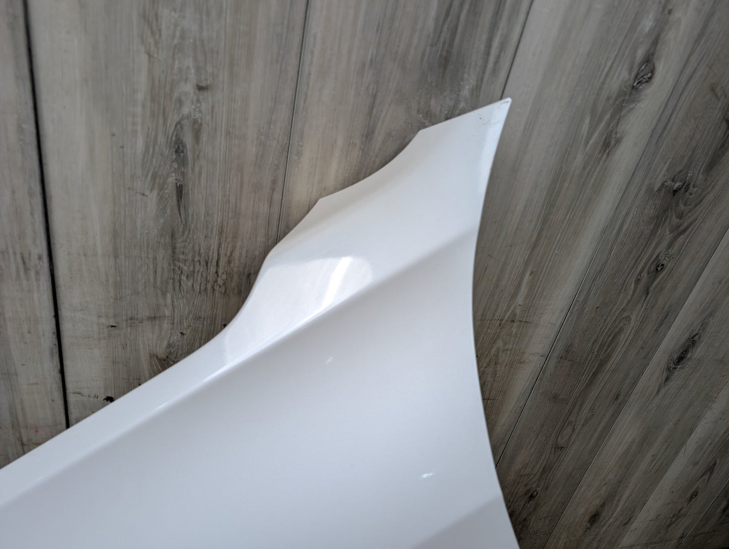 14-18 OEM BMW F15 X5 Front Left Driver Side Fender Panel White MINERALWEISS METALLIC (A96)