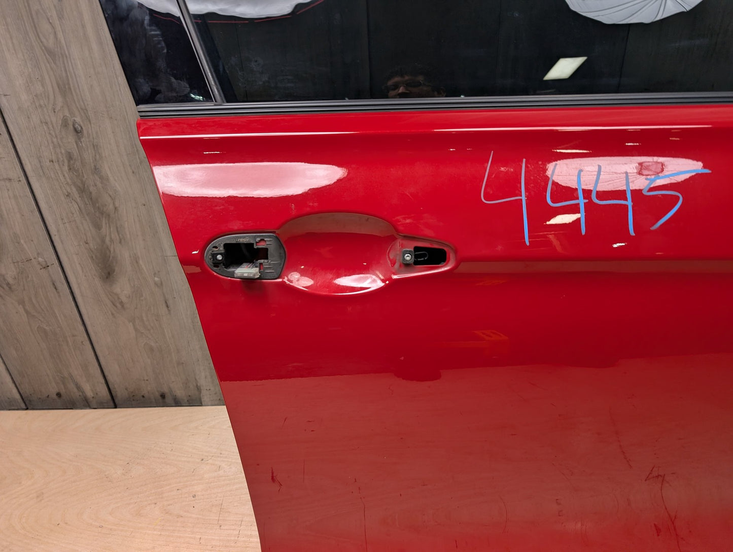 OEM BMW F30 F80 328 330 335 340 M3 Front Right Passenger Door Shell Panel Red MELBOURNEROT METALLIC (A75)