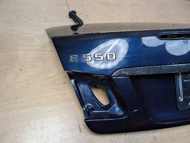 11-17 OEM Mercedes A207 C07 W207 E350 E400 E550 Trunk Lid Panel Deck Shell Blue