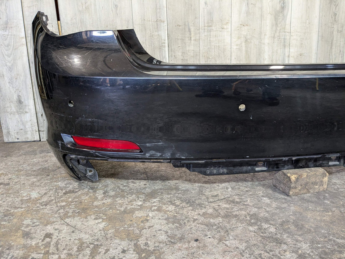 2012 750 F02 Rear Bumper Cover Black Black Sapphire Metallic (475)