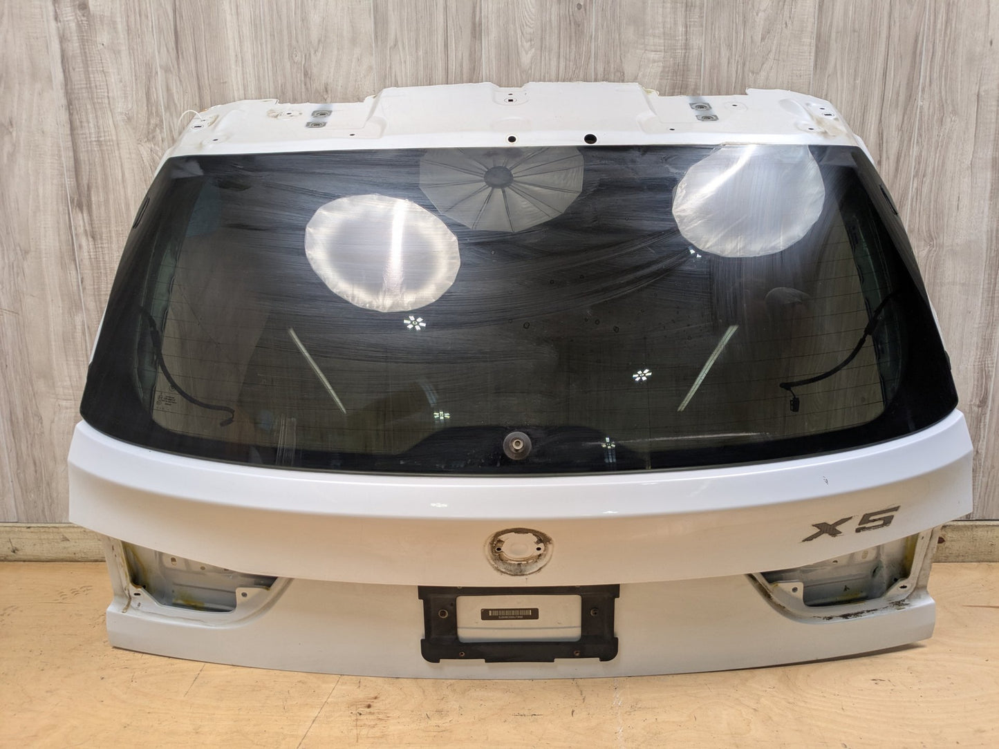14-18 OEM BMW F15 F85 X5 X5M Rear Liftgate Tailgate Trunk Lid Gate Door Shell MINERALWEISS METALLIC (A96)