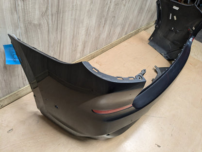 *18-21 OEM BMW F97 G01 X3 X3M M SPORT Rear Bumper Cover w/ Diffuser Gray A90 SOPHISTOGRAU BRILLANTEFFEKT METALLI (A90)