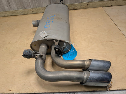 11-17 OEM BMW F25 F26 X3 X4 28iX Engine N20 Rear Exhaust Flap Muffler