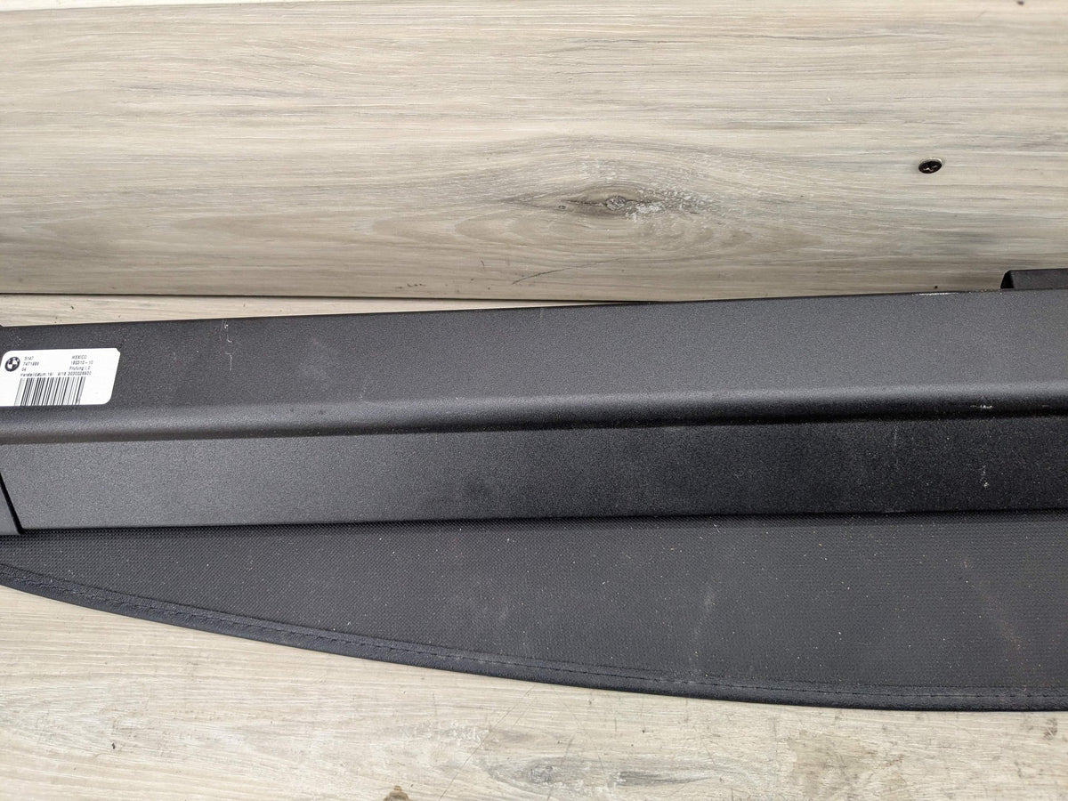 OEM BMW G01 F97 X3 Rear Trunk Luggage Cover Shelf Trim Roller Sun Shade Blind