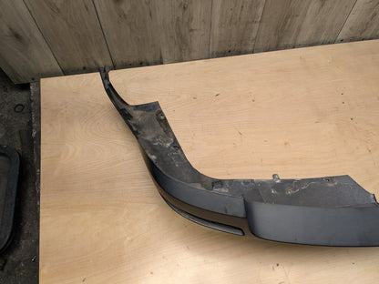 07-10 OEM BMW E70 X5 3.0si 3.5d 4.8i Rear Bumper Cover Trim Panel Diffuser TITANSILBER METALLIC (354)