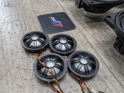 2015 BMW X3 F25 Speakers SET 9209185 11-17 OEM BMW F25 X3 Stereo Audio Speakers Tweeters Subwoofers Top HiFi SET OEM