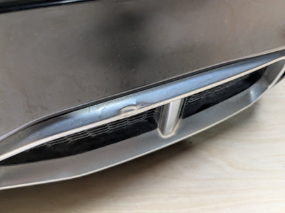18-20 OEM AUDI Q5 SQ5 Rear Upper Lower Bumper Cover w/ Diffuser Black Black 0E/ Y9T