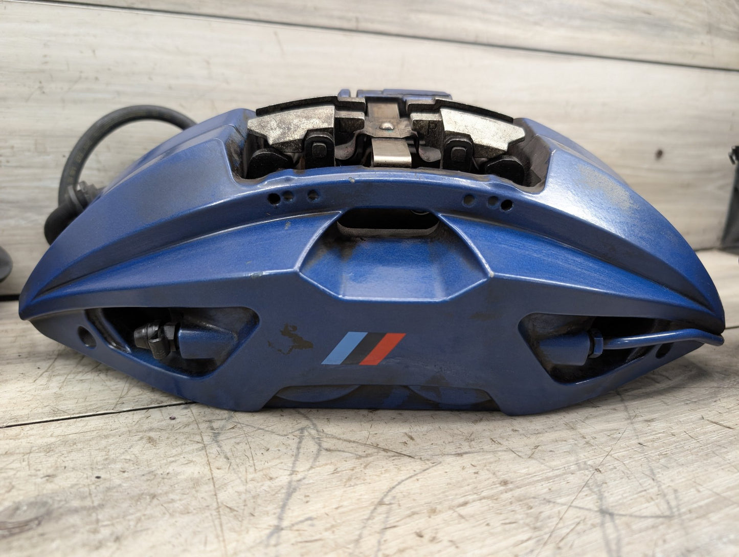 17-23 OEM BMW G30 540 M550 Front Rear Left Right Brake M SPORT Calipers SET Blue
