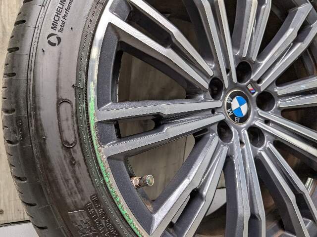 *19-24 OEM BMW G20 330 M340 Front Rim Wheel 18x7.5 ET25 Double Spoke Style 790M