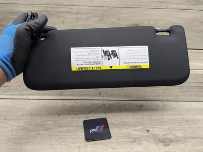 18-24 OEM BMW G01 G02 F97 F98 X3 Left Driver Side Sun Visor Anthracite Black