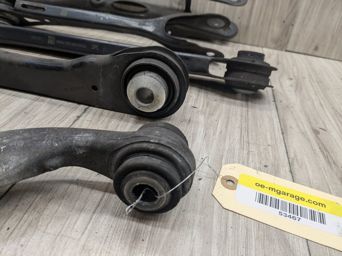 2017-2023 BMW M550i G30 Rear Left Driver Control Arms SET 6870535 OEM BMW G12 G30 540 Rear Upper Lower Left Driver Side Control Arm Wishbone SET