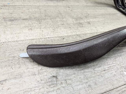 17-20 OEM BMW G30  Interior Front Rear Left Right Door Pull Trim Armrests Brown Leather SET