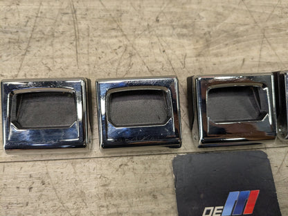 18-24 OEM AUDI Q5 Q7 SQ5 Trunk Luggage Cargo Tie Down Hook Clasp Ring SET (4)