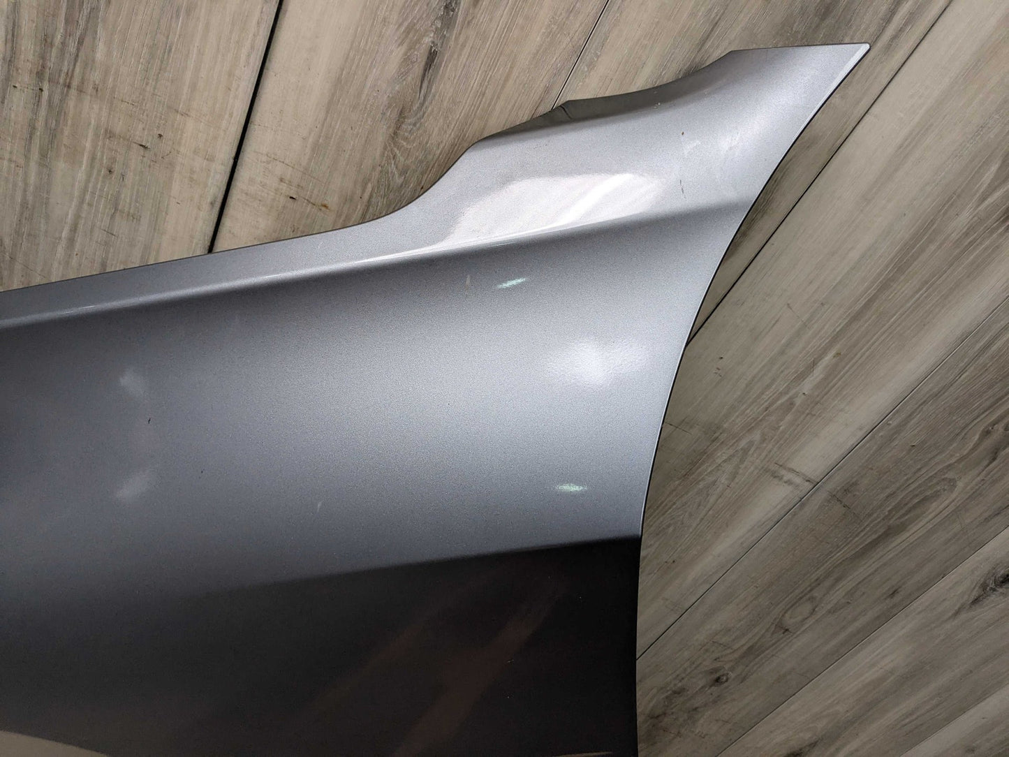 14-18 OEM BMW F15 X5 Front Left Driver Side Fender Panel Gray A52 SPACEGRAU METALLIC (A52)