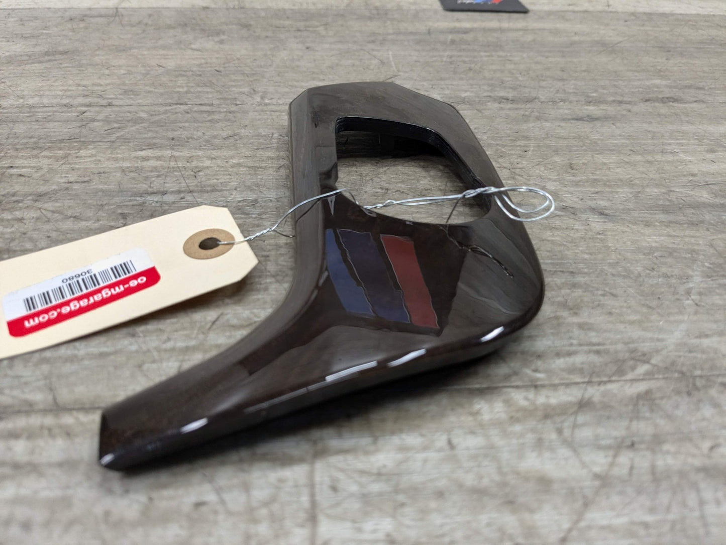 09-16 OEM BMW E89 Z4 Dash Left Driver Side Headlight Switch Button Wood Trim