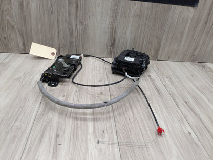 2016 BMW 750i G12 Liftgate Trunk Lid Liftgate Lock Latch Actuators SET 7441014 16-22 OEM BMW G11 G12 740 750 M760 Trunk Lid Power Lock Drive Actuator