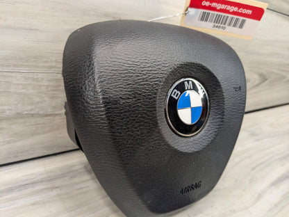 14-19 OEM BMW F15 F16 X5 X6 Front Driver Steering Wheel Airbag Air Bag Black