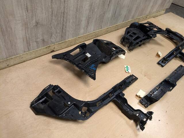 16-22 OEM BMW F48 X1 Rear Bumper Right Left Side Brackets Mounts Supports SET