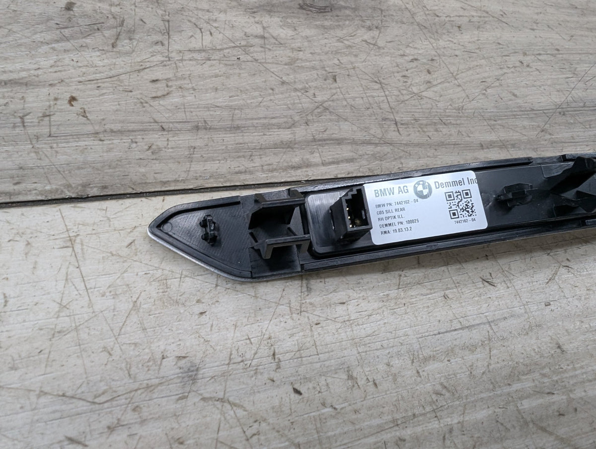 2019-2026 OEM BMW G05 G06 G07 X5 X7 Rear Right Passenger Door Sill Entrance Scuff Plate