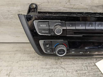 12-16 OEM BMW F22 F32 F30 F36 M4 M3 AC Heater Control Panel Radio Media Buttons