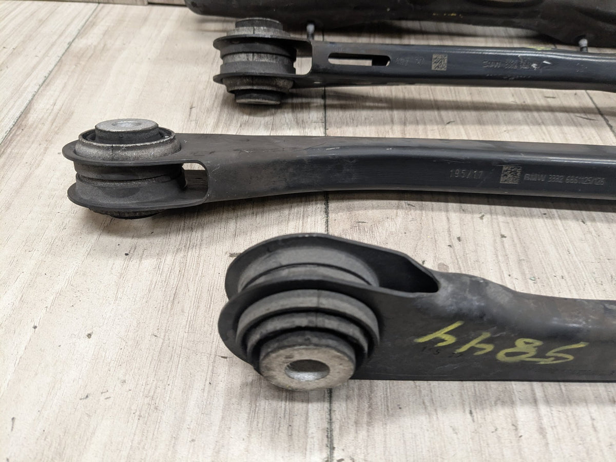 2017-2023 BMW M550i G30 Rear Left Driver Control Arms SET 6870535 OEM BMW G12 G30 540 Rear Upper Lower Left Driver Side Control Arm Wishbone SET