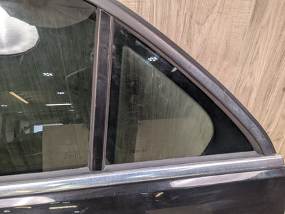 OEM Mercedes W212 E350 E400 E550 Rear Left Driver Door Shell Panel Black 197 (Obsidian black- Metallic finish)