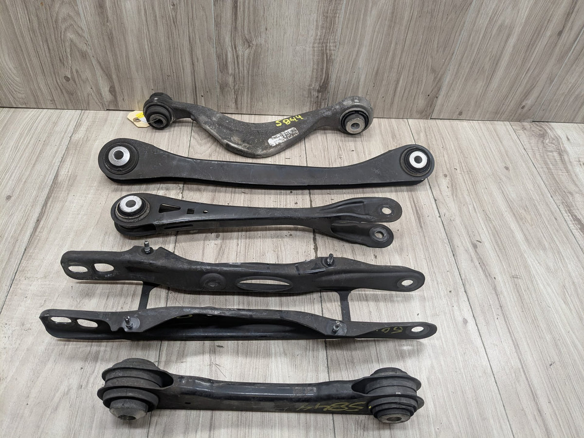 2017-2023 BMW M550i G30 Rear Right Passenger Control Arms SET 6870536 OEM BMW G11 G12 G14 G15 G16 G30 Rear Right Passenger Upper Lower Control Arm SET