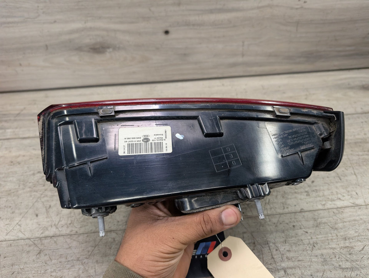 17-19 OEM AUDI A4 B9 Sedan Rear Left Driver Side Inner Tail Light Lamp