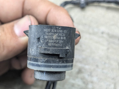 18-21 OEM BMW G01 F97 X3M Rear Parking Distance Sonic Sensors PDC Harness Gray
