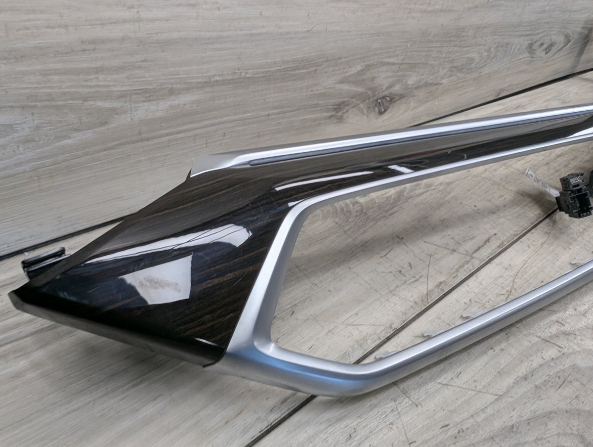 19-23 OEM BMW G05 G06 X5 X6 Dashboard Interior Wood Trim w/ Ambient Light
