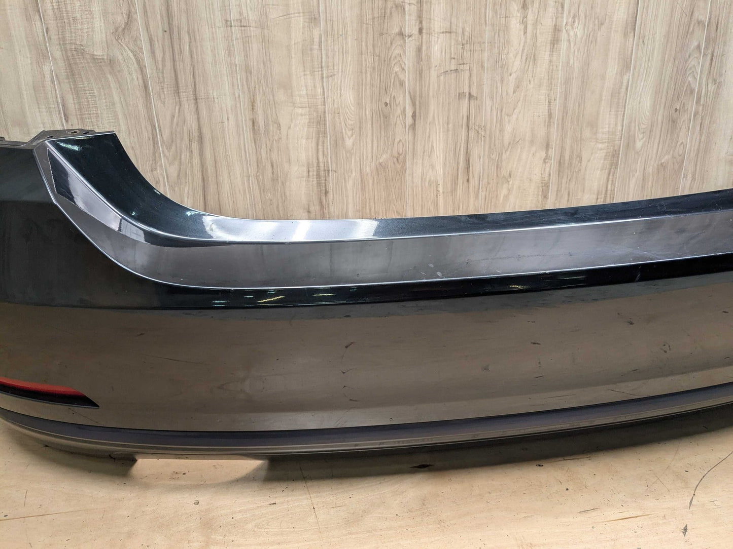 *14-17 OEM BMW F32 F33 428 430 Rear Bumper Cover Panel Black 475 BLACK SAPPHIRE METALLIC (475)