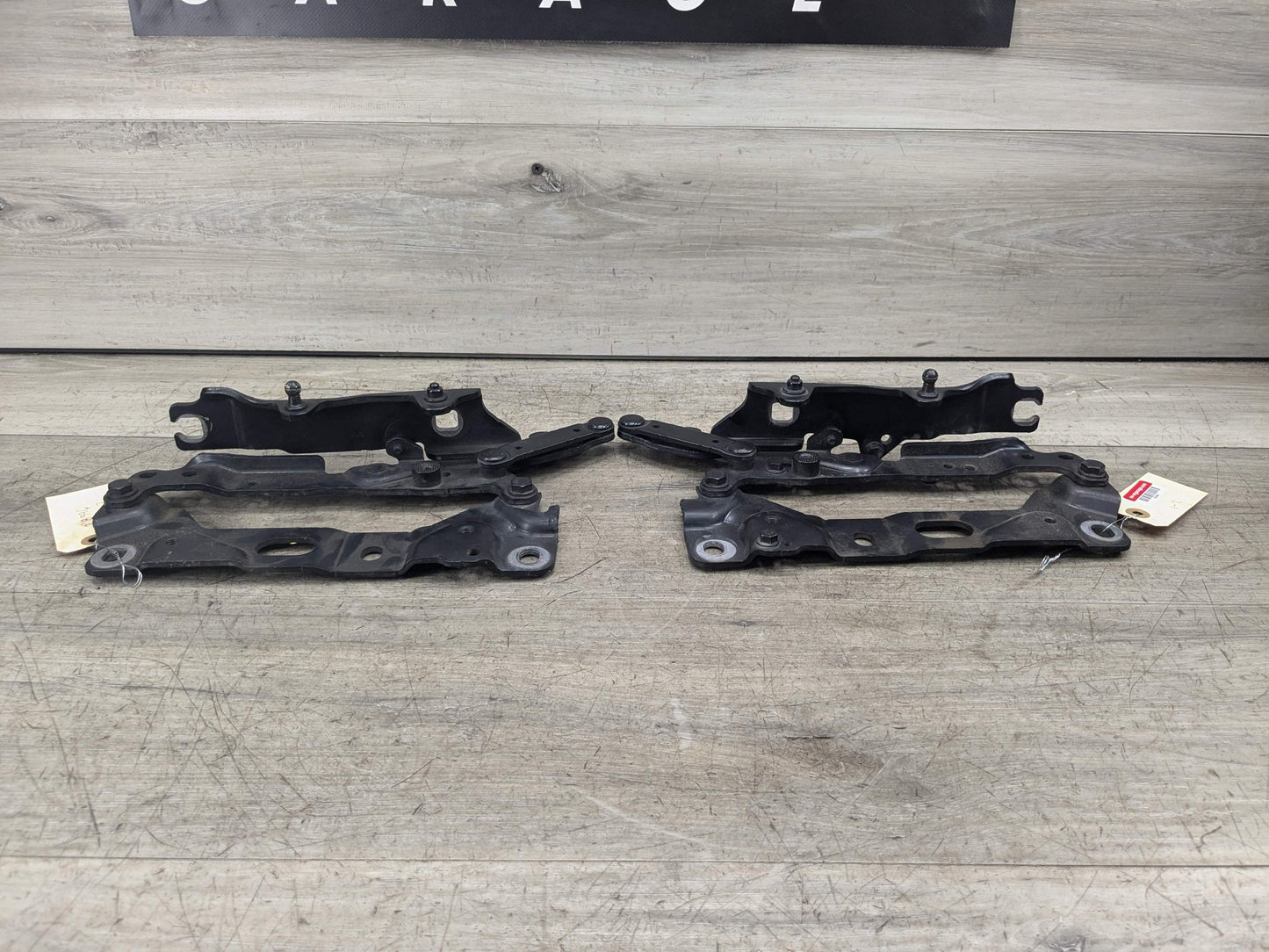 09-15 OEM BMW F01 F02 740 750 760 Hood Bonnet Left Right Side Hood Hinges SET