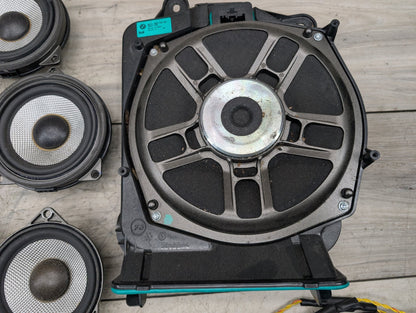 BMW G30 M5 F90 M550 540 530 Bower & Wilkins Speaker Subwoofers Tweeters SET