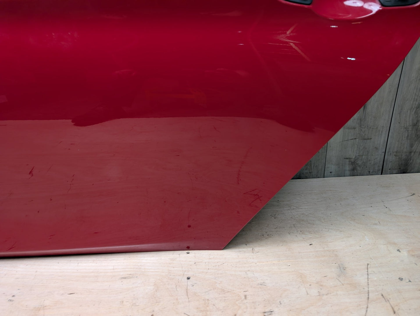 OEM BMW F30 F80 328 330 335 340 M3 Rear Left Driver Door Shell Panel Red A75 MELBOURNEROT METALLIC (A75)