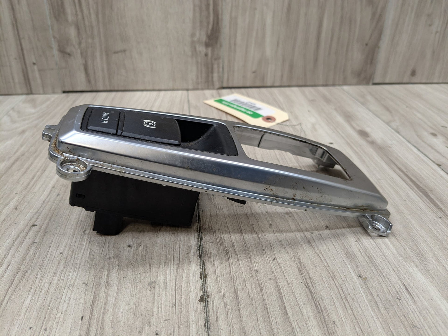 07-14 OEM BMW E70 E71 X5 X6 M Parking Brake Auto Hold Switch w/ Trim Panel