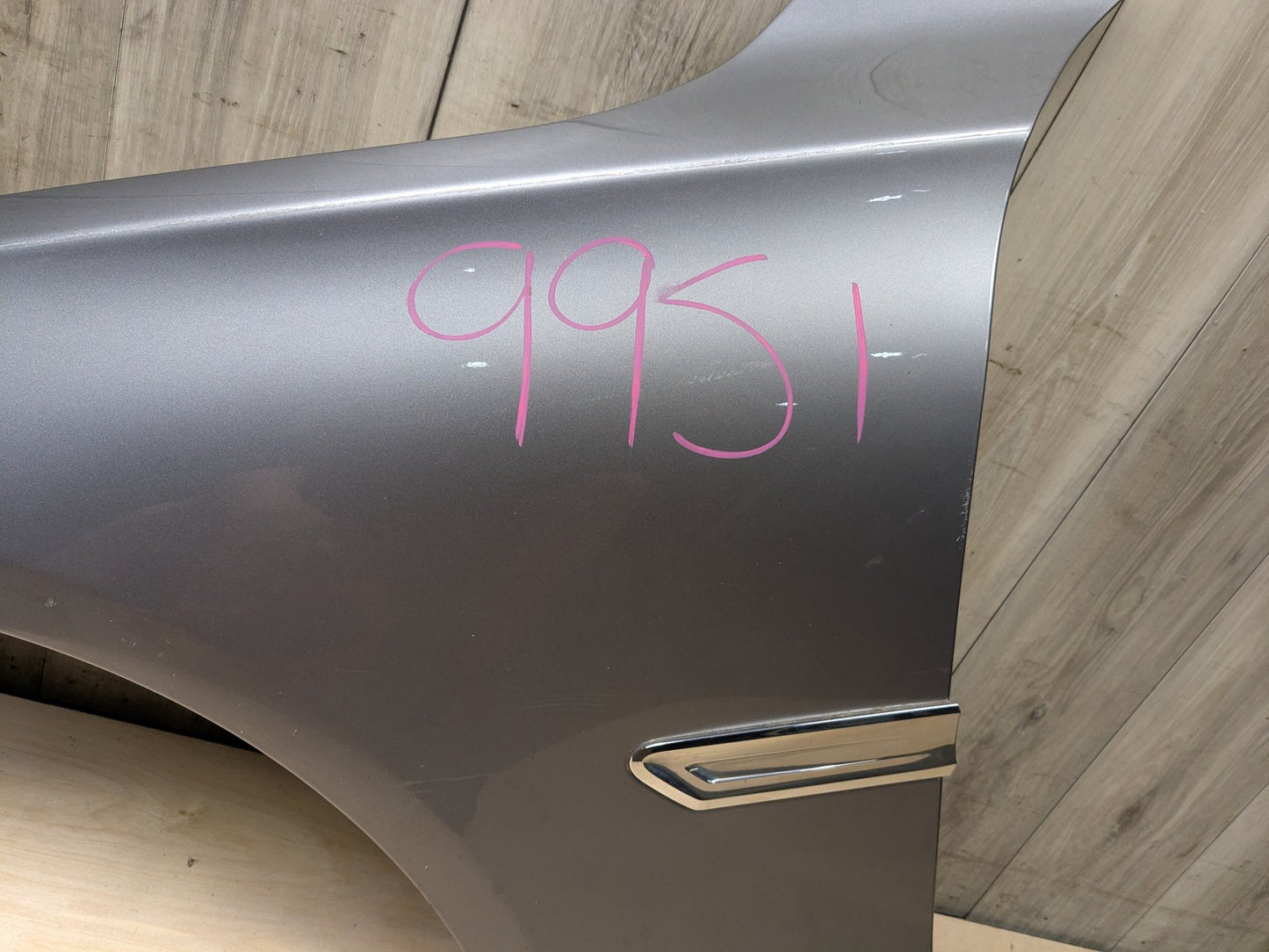 *OEM BMW F01 F02 740 750 760 B7 Front Right Passenger Fender Panel Gray A52 SPACEGRAU METALLIC (A52)
