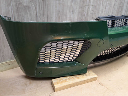 *09-14 OEM BMW E70 E71 X5M X6M Front Bumper Cover Panel w/ Grilles Green ALPINWEISS III (300)
