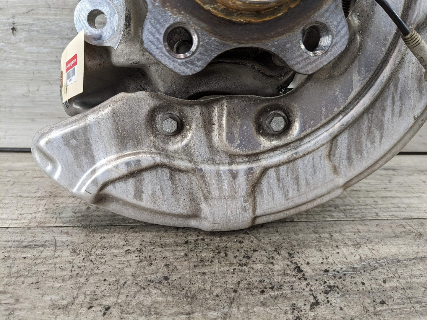 2018 BMW 540i G30 Rear Right Passenger Spindle Knuckle w/ Bearing 6866638 17-23 OEM BMW G30 530 540 M5550 REAR Right Passenger Hub Knuckle Bearing Carrier