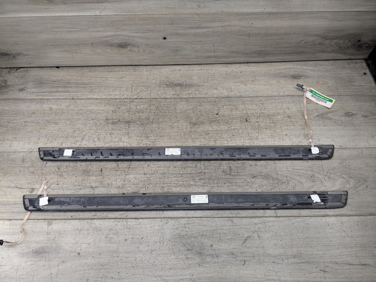 2018-2024 Audi S5 B9 Rear Left Right Scuff Plate Door Sill SET 8W6947417A S Line