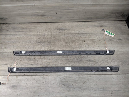 2018-2024 Audi S5 B9 Rear Left Right Scuff Plate Door Sill SET 8W6947417A S Line