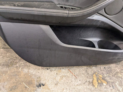 2019 BMW X3 G01 Front Left Driver Interior Door Panel Card 7410281 OEM BMW G01 X3 FRONT Left Driver SIde Interior Door Panel Card Trim Cover Black OEM