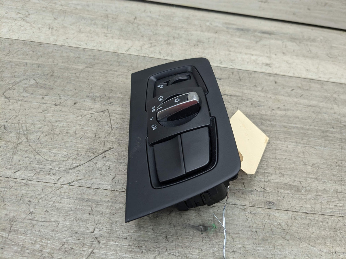 OEM BMW F15 F22 F30 F33 F80 Headlight Switch Control Panel Light Module BLACK