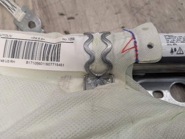 16-22 OEM BMW F48 X1 Right Passenger Top Roof Head Air Bag Airbag Curtain