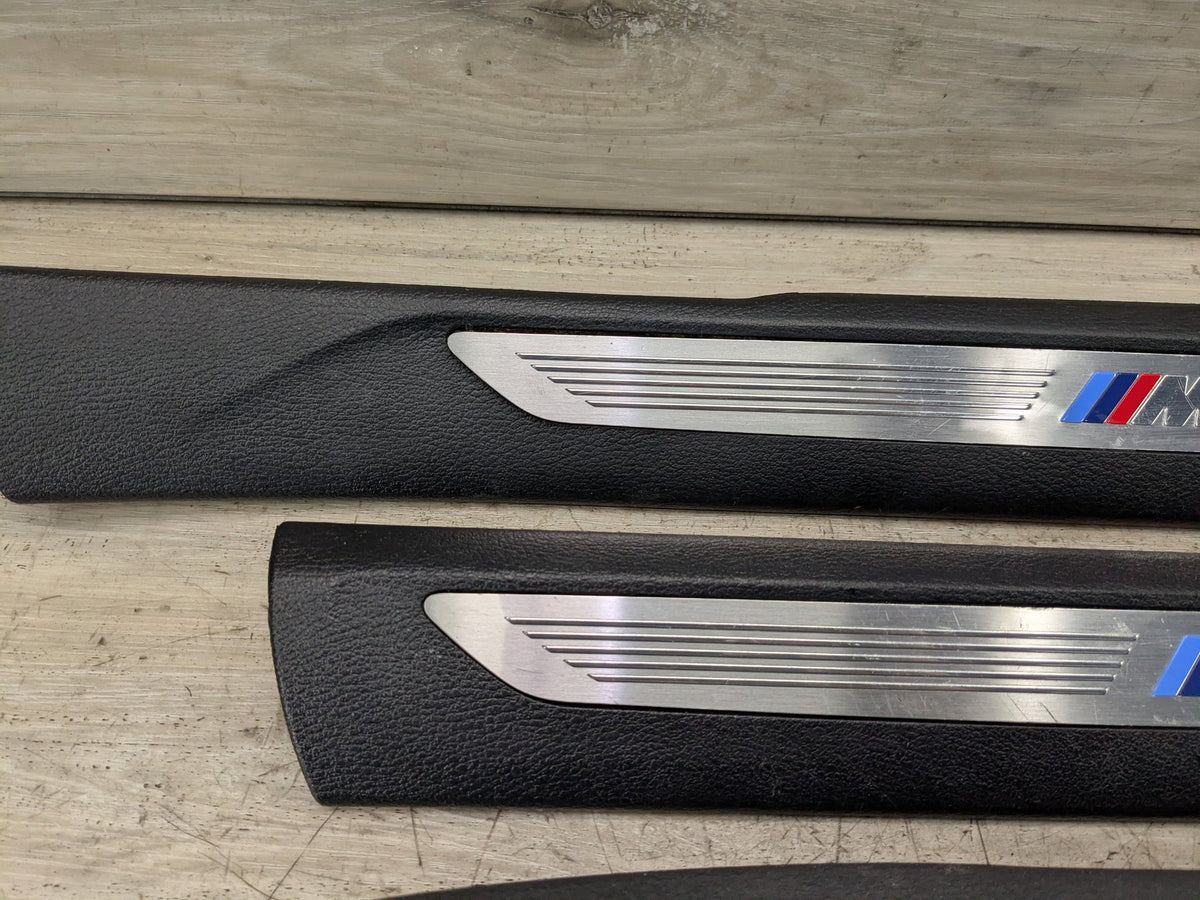14-19 OEM BMW F86 X6M Front Rear Left Right Door Cover Trim Sill Kick Plate SET